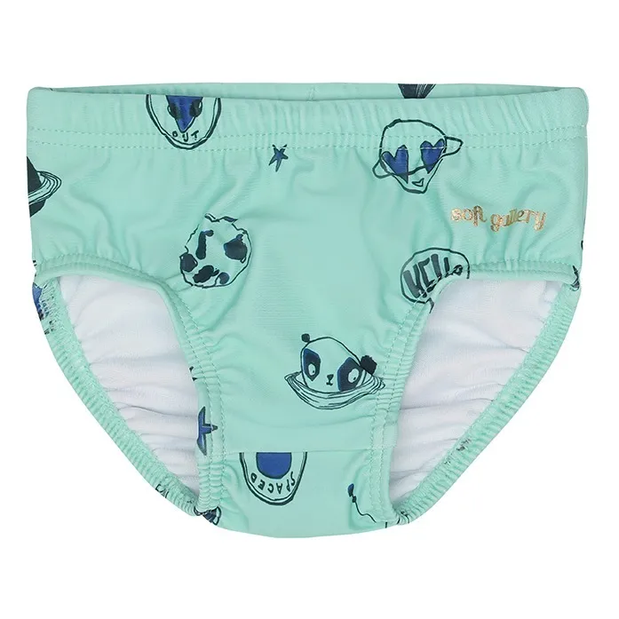 Miki Space swimming trunks | Light blue- Product image n°0