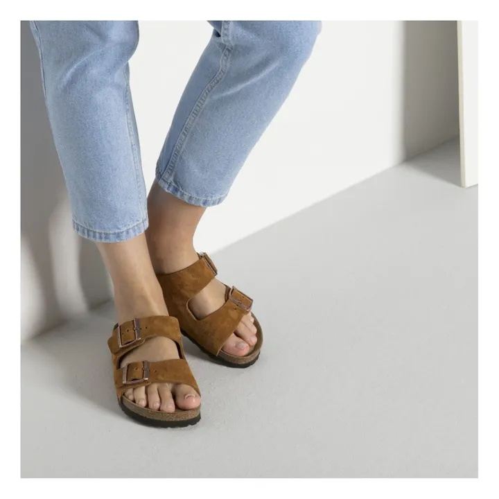 Sandalias Ante Arizona | Mink- Imagen del producto n°2