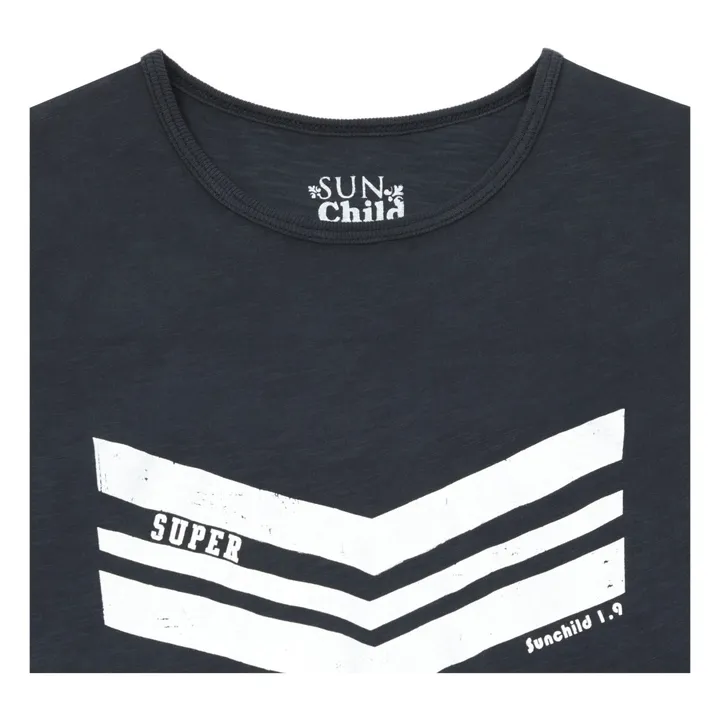T-shirt Super Stripe | Nero- Immagine del prodotto n°1