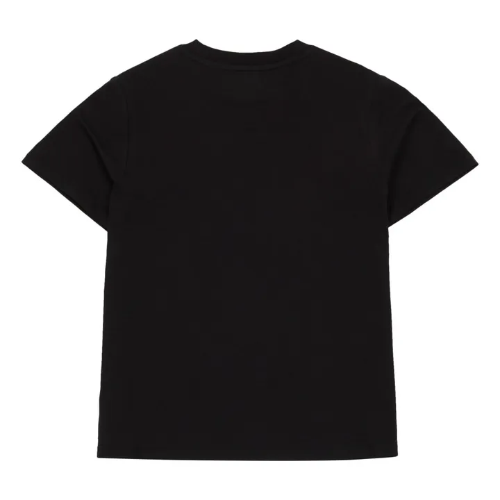 Camiseta Algodón Biológico Stella Palm | Negro- Imagen del producto n°2