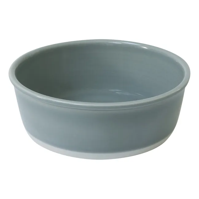 Cuenco de ensalada de cerámica Cantine | Gris oxidado