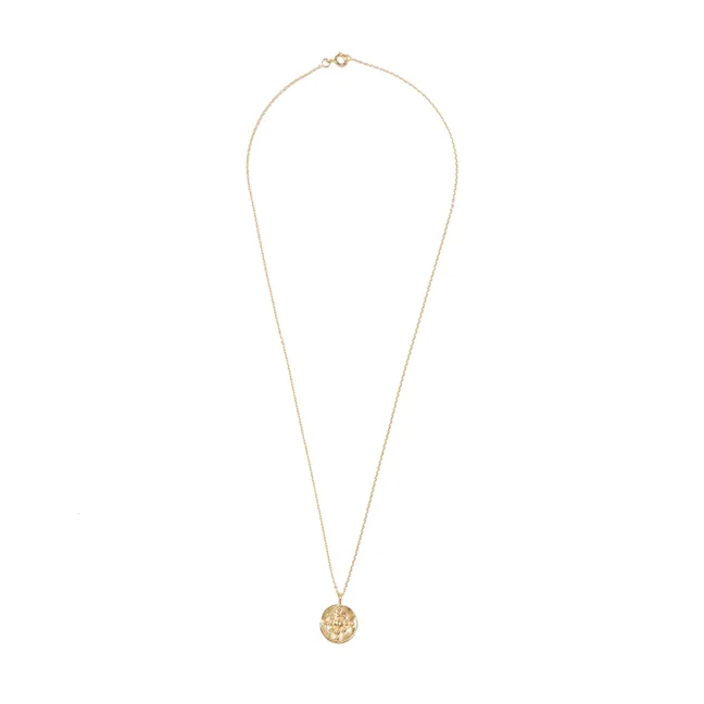 Orion Silver-gilted Pendant Necklace  | Gold