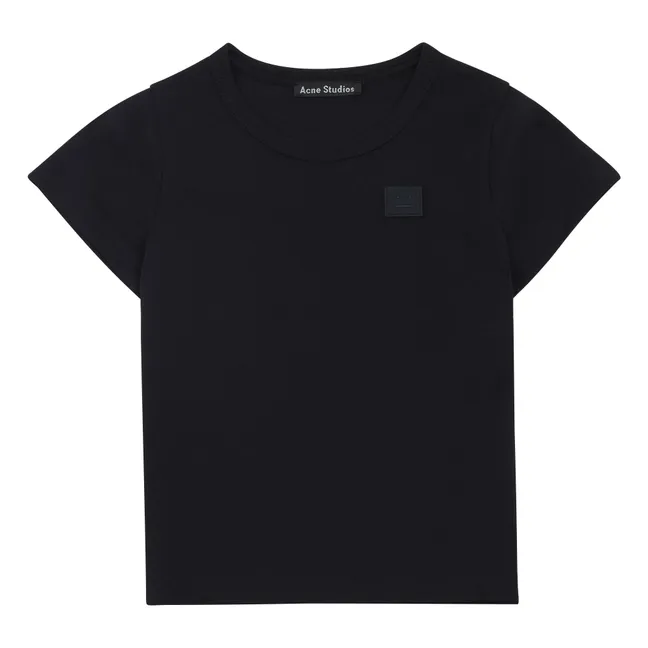 Mini Nash face T-shirt  | Black
