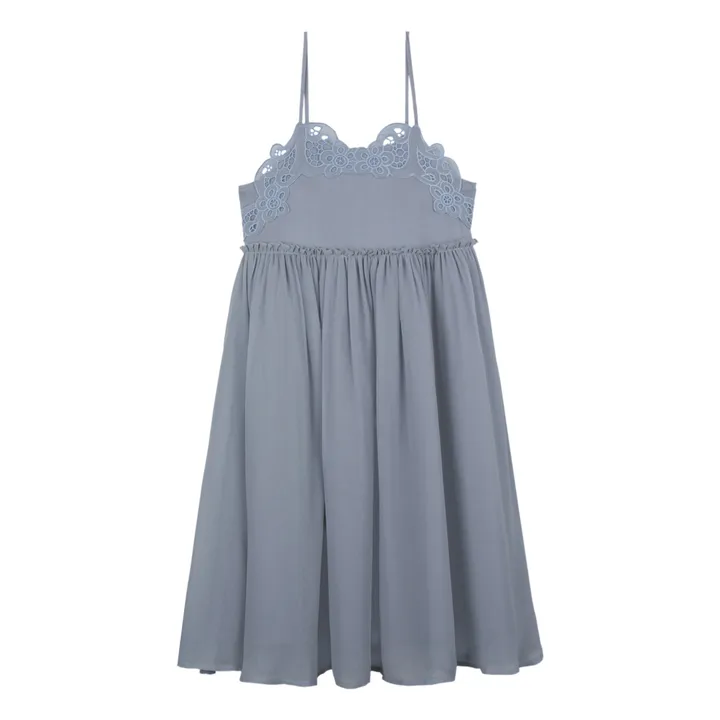 Festtags-Kleid  | Graublau- Produktbild Nr. 0