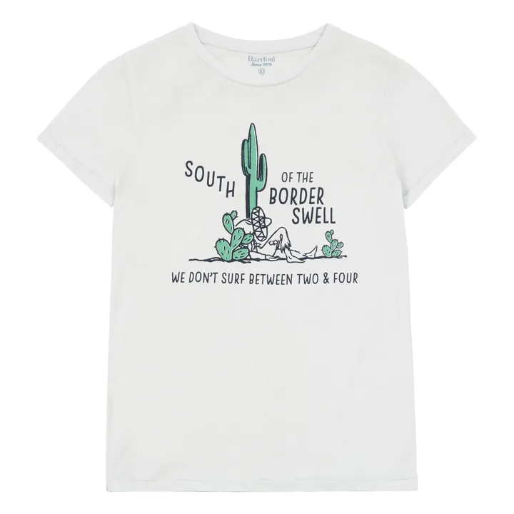 T-shirt Cactus | Blanc- Image produit n°0