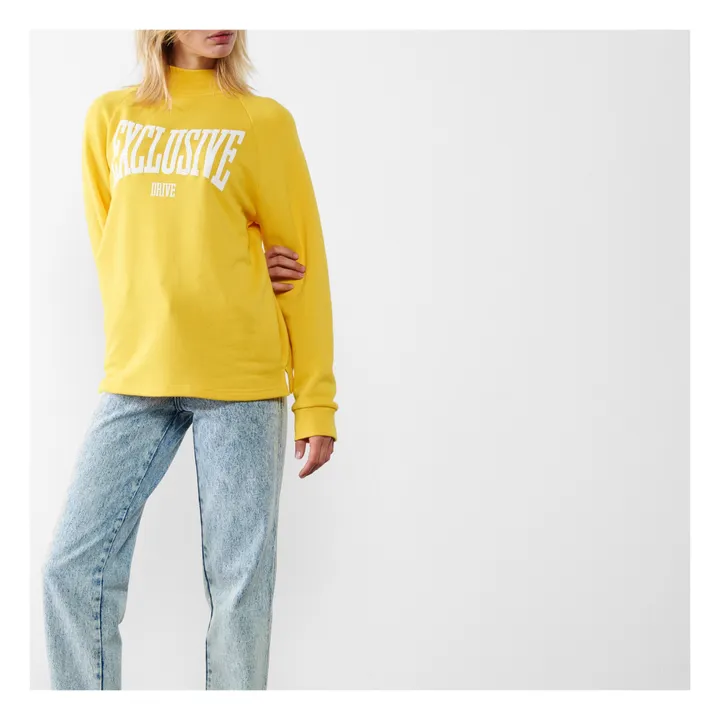 Alvin sweatshirt | Yellow- Product image n°3