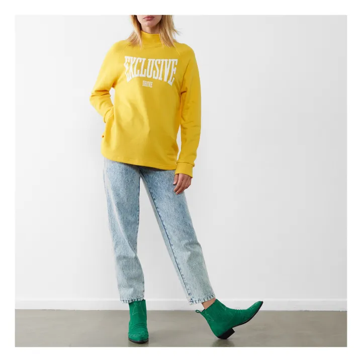 Alvin sweatshirt | Yellow- Product image n°4