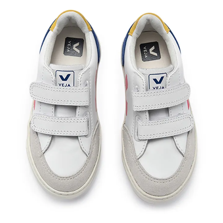 V-12 Leather Sneakers | Navy blue- Product image n°6