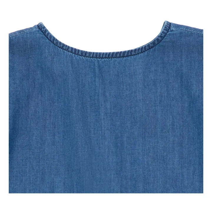 Chambray-Kleid Shine  | Vintage blau denim- Produktbild Nr. 1