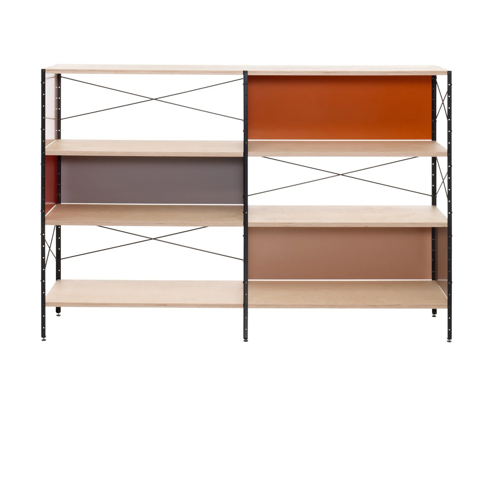 Vitra Multicoloured Eames Storage Unit Esu, Shelf - 3 Shelves - Charles & Ray Eames, 1949