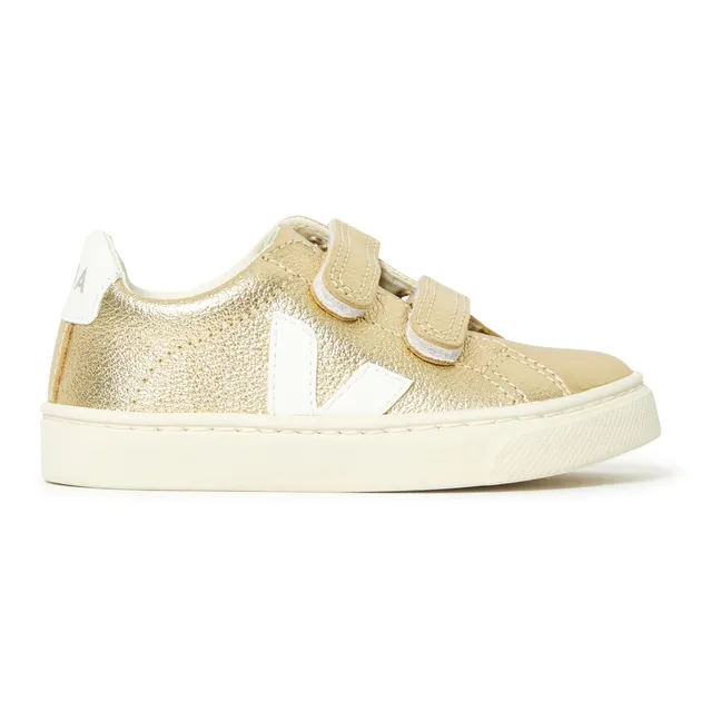 Ledersneakers Esplar | Gold