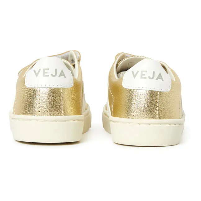 Ledersneakers Esplar | Gold