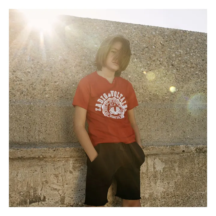 T-Shirt Zadig | Rouge- Image produit n°1