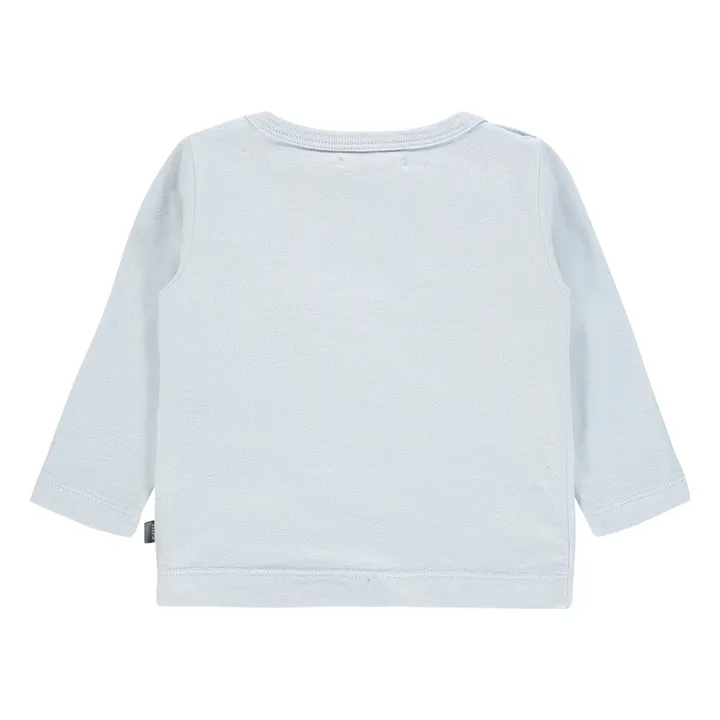 Organic Cotton T-shirt  | Grey blue- Product image n°2
