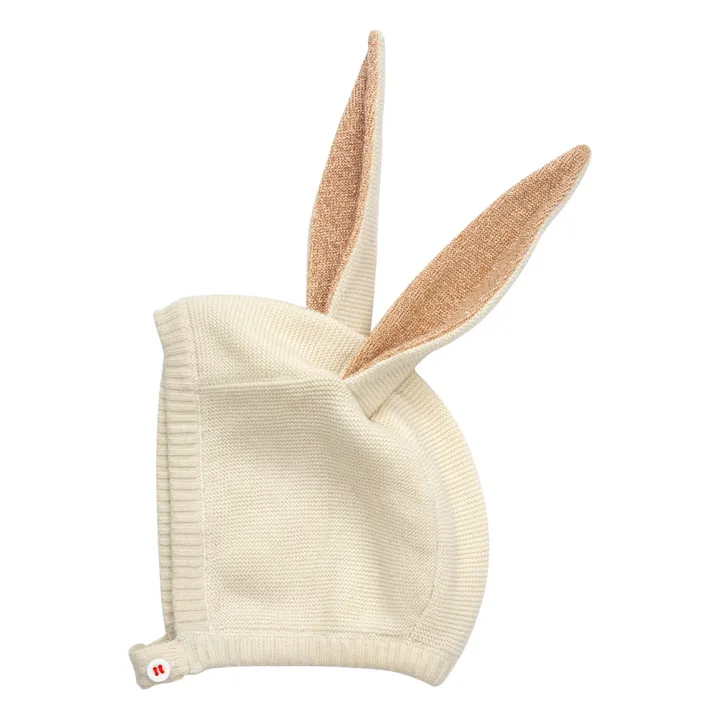 Cappello orecchie di coniglio in cotone biologico- Immagine del prodotto n°0