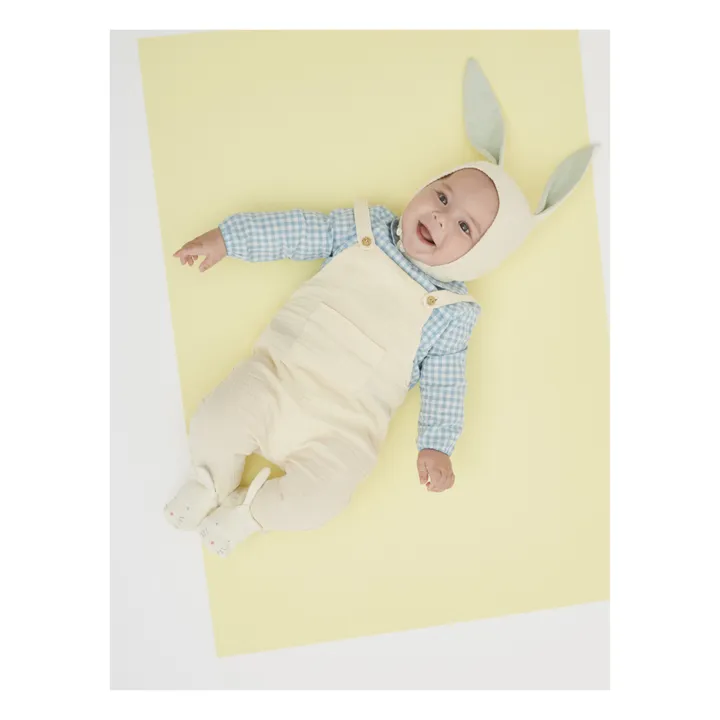 Bunny Ears Beanie in Organic Cotton- Product image n°1