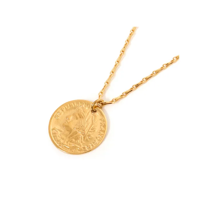 Sparte Necklace | Gold- Product image n°2