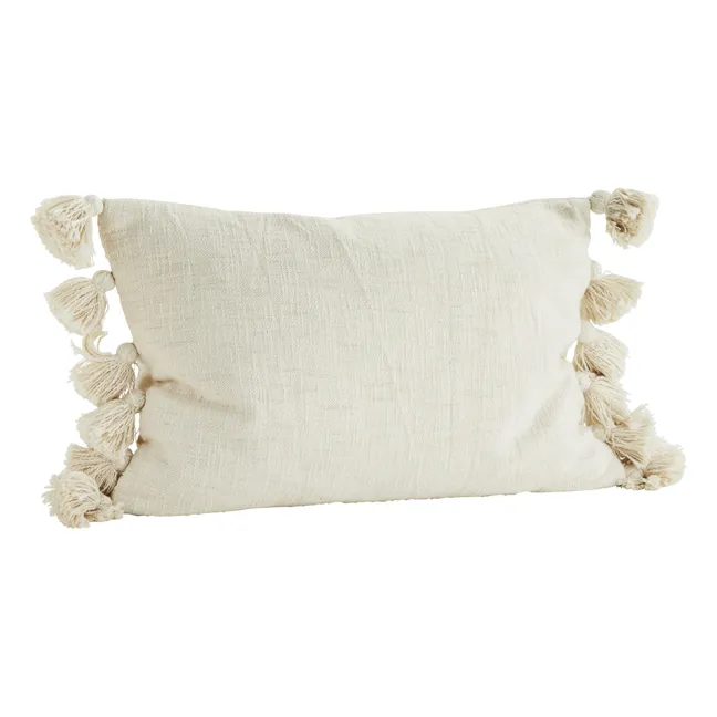 Madam Stoltz Stag Grey Printed Cushion 50/50cm