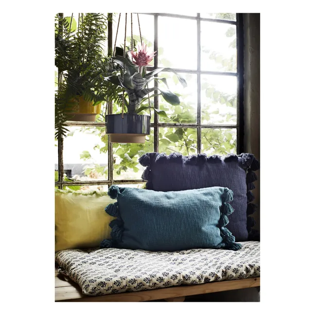 Madam Stoltz Stag Grey Printed Cushion 50/50cm main image 1