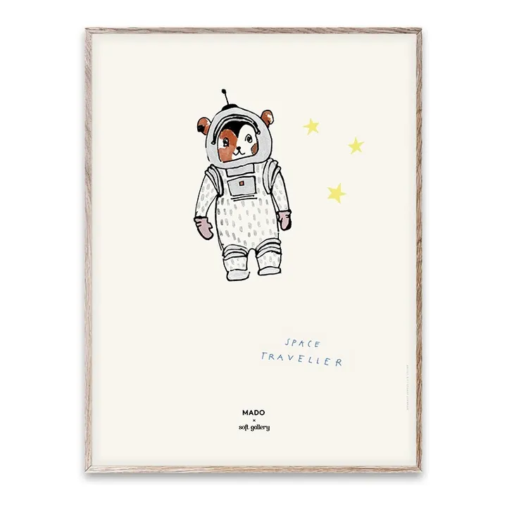 Poster Space Traveler 30x40 cm- Immagine del prodotto n°0