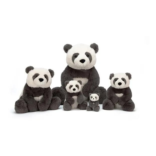 Jellycat Harry Panda Soft Toy Black Smallable