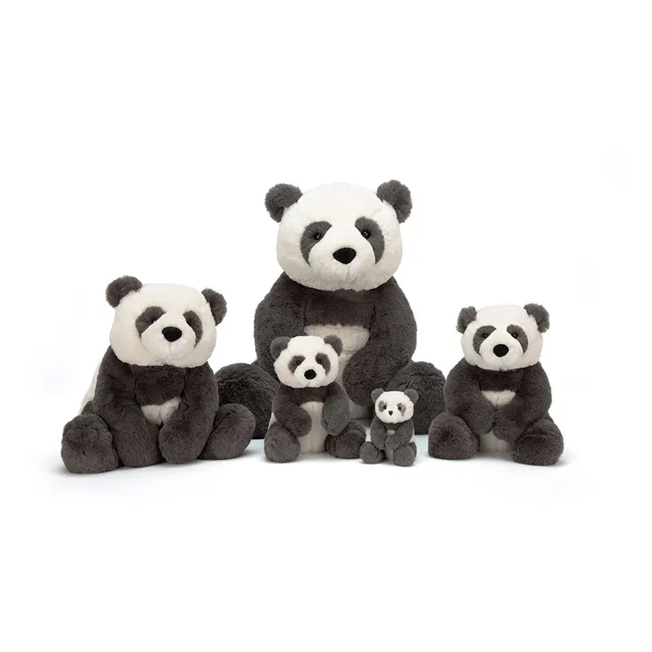 Plüsch-Panda Harry | Schwarz- Produktbild Nr. 1