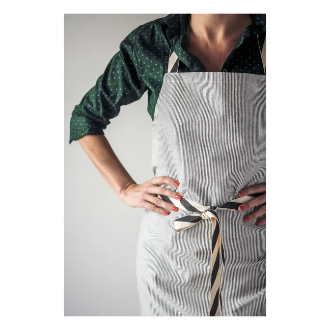 Finette striped apron