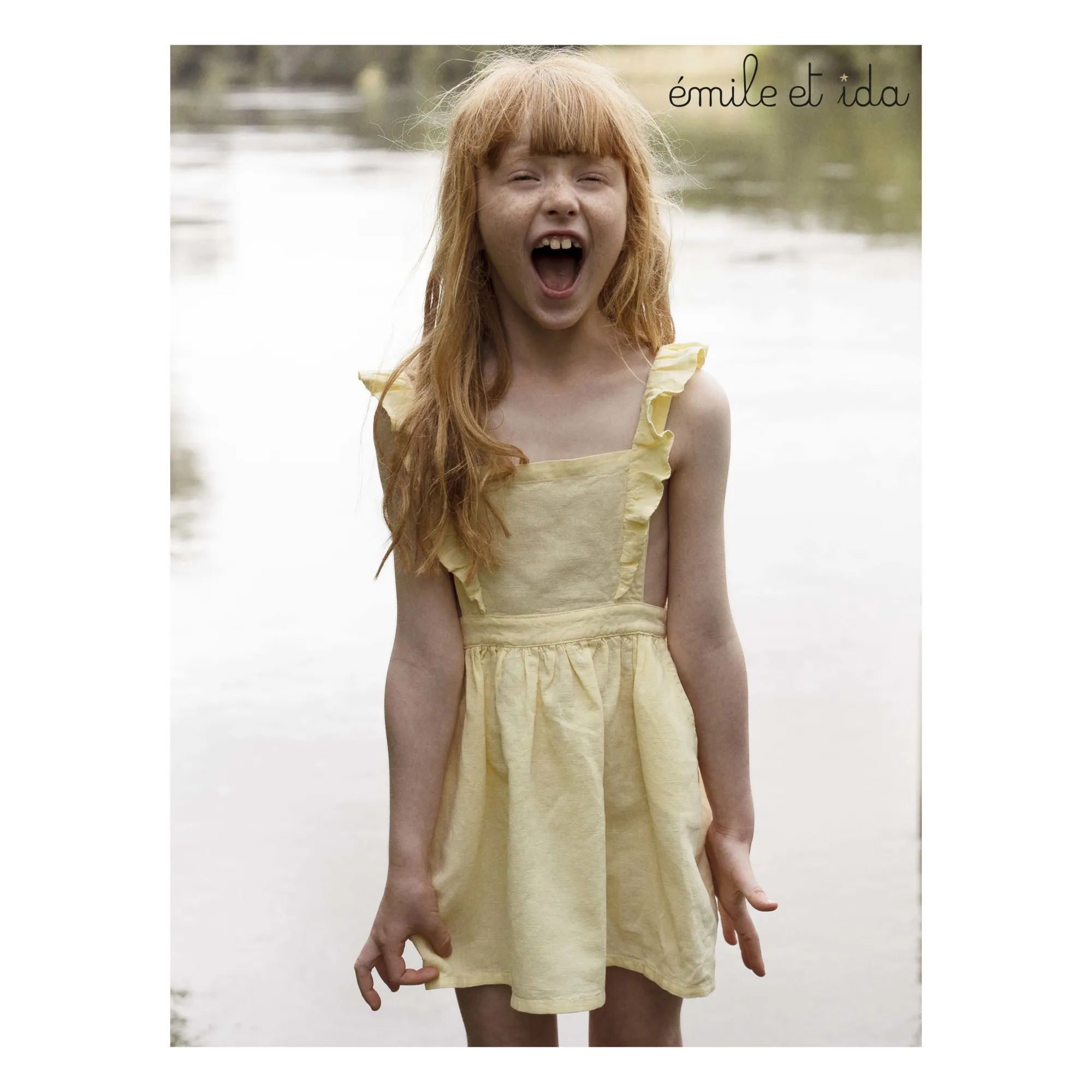 RMILE ET IDA MINI VICHY Pinafore Dress