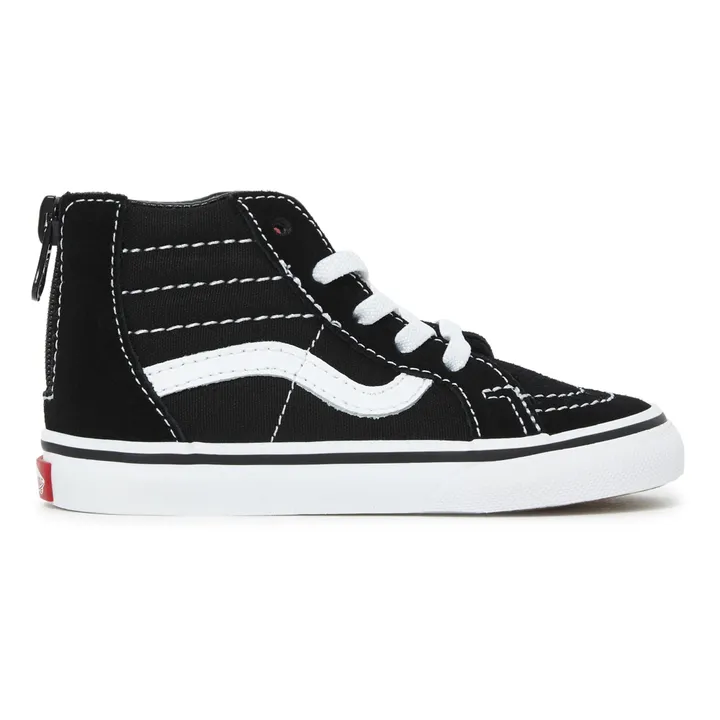 Zapatillas Suede con Cremallera SK8-Hi | Negro- Imagen del producto n°0