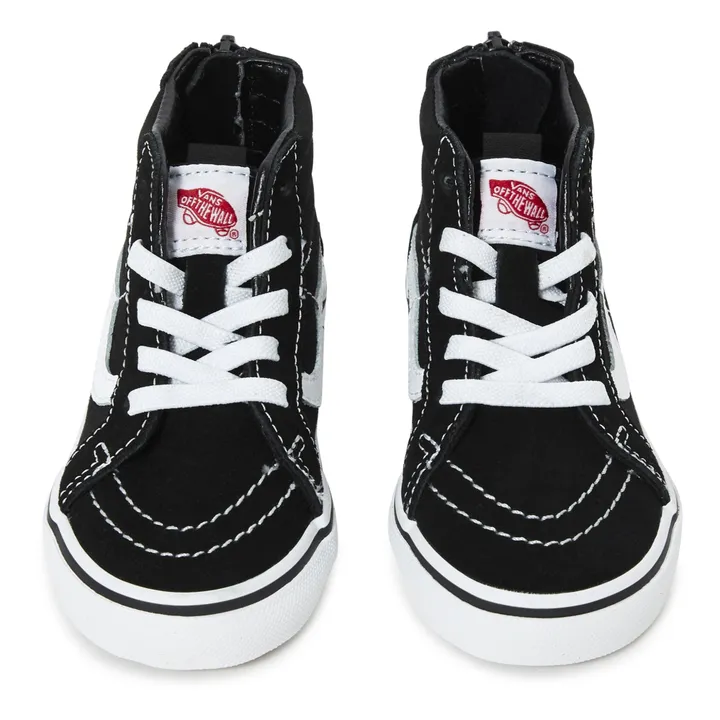 Zapatillas Suede con Cremallera SK8-Hi | Negro- Imagen del producto n°3