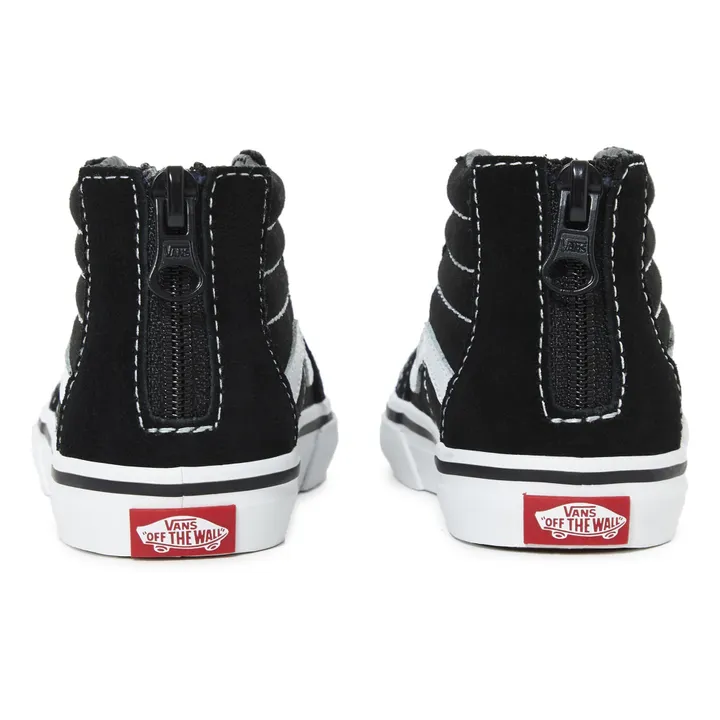 Zapatillas Suede con Cremallera SK8-Hi | Negro- Imagen del producto n°4