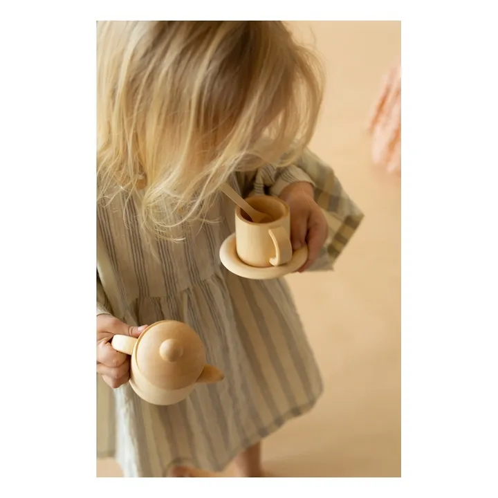 Service à thé en bois- Image produit n°4