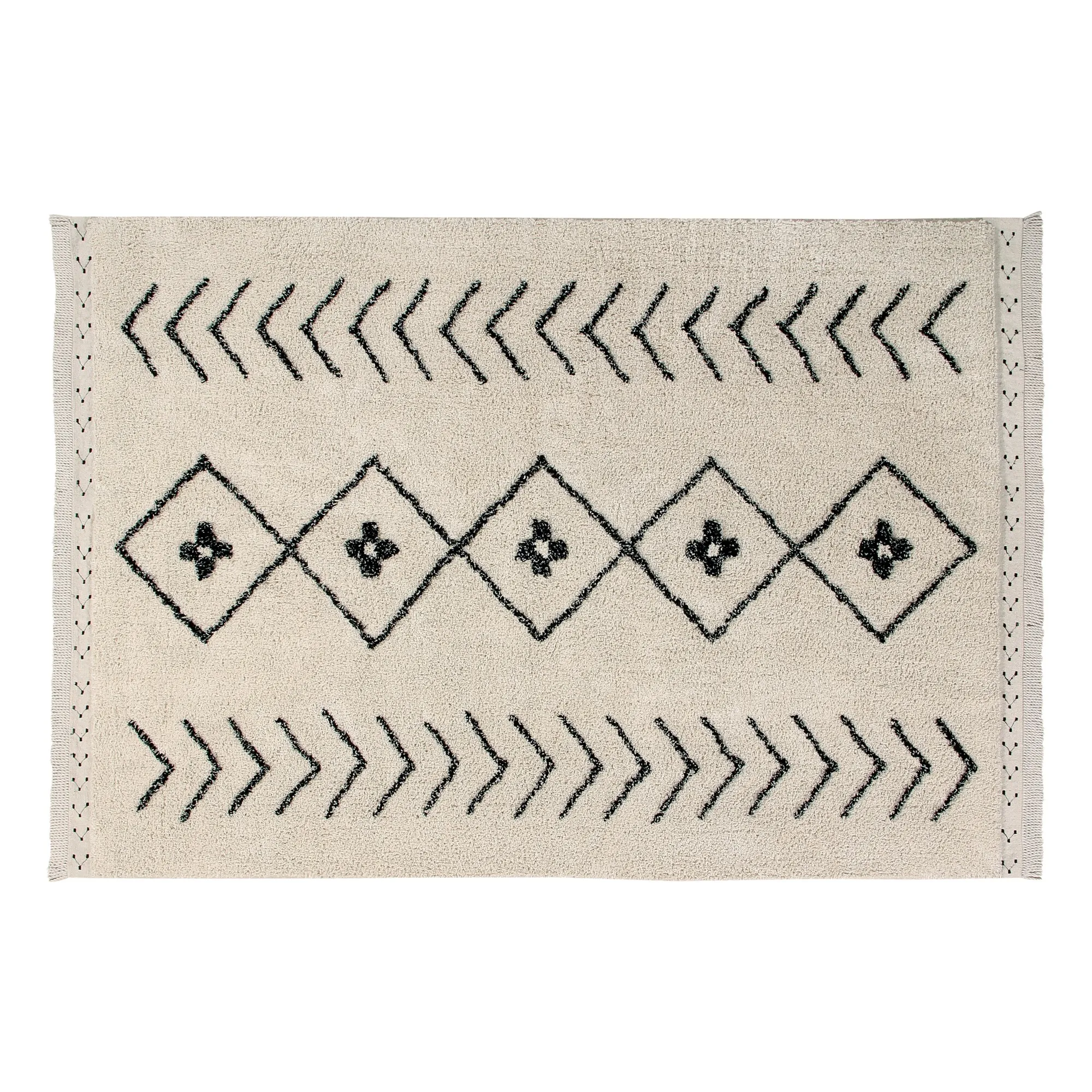 Lorena Canals Beige Berbers Rhombs Rug