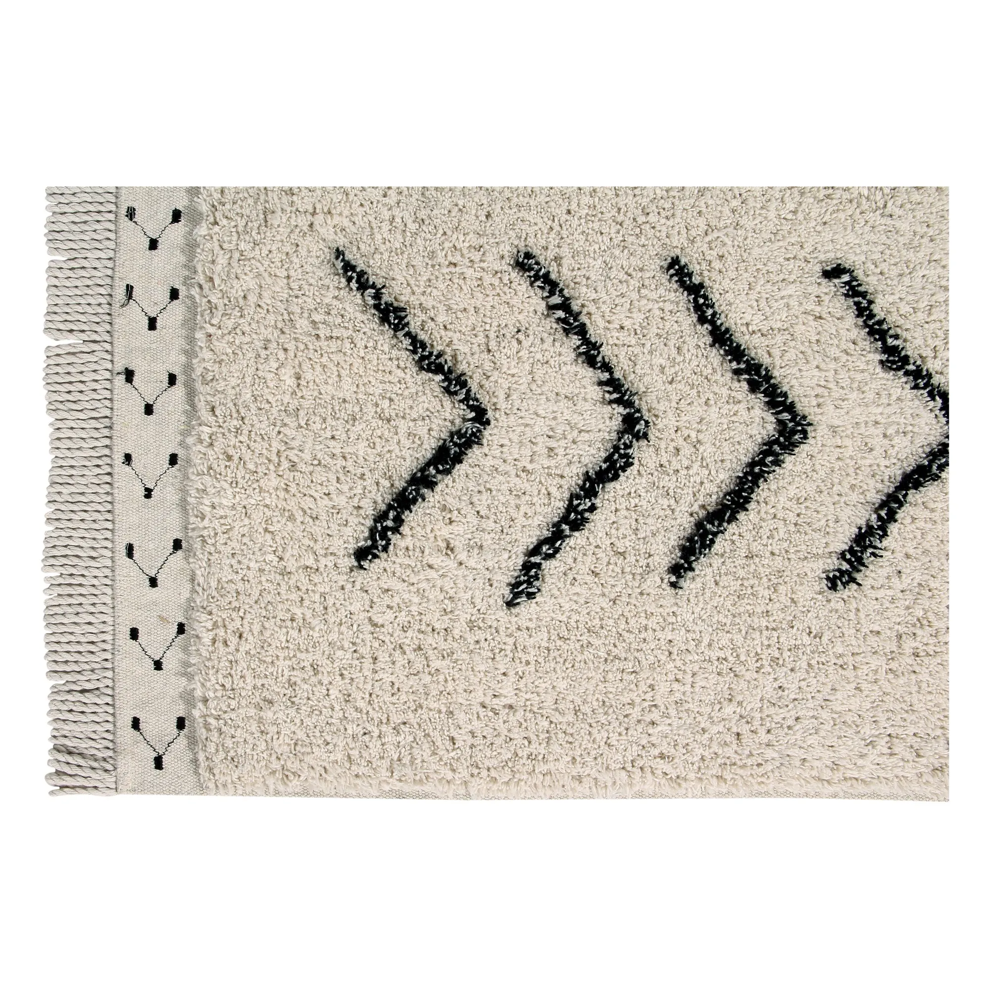 Tapis Bereber Rhombs | Beige- Image produit n°4