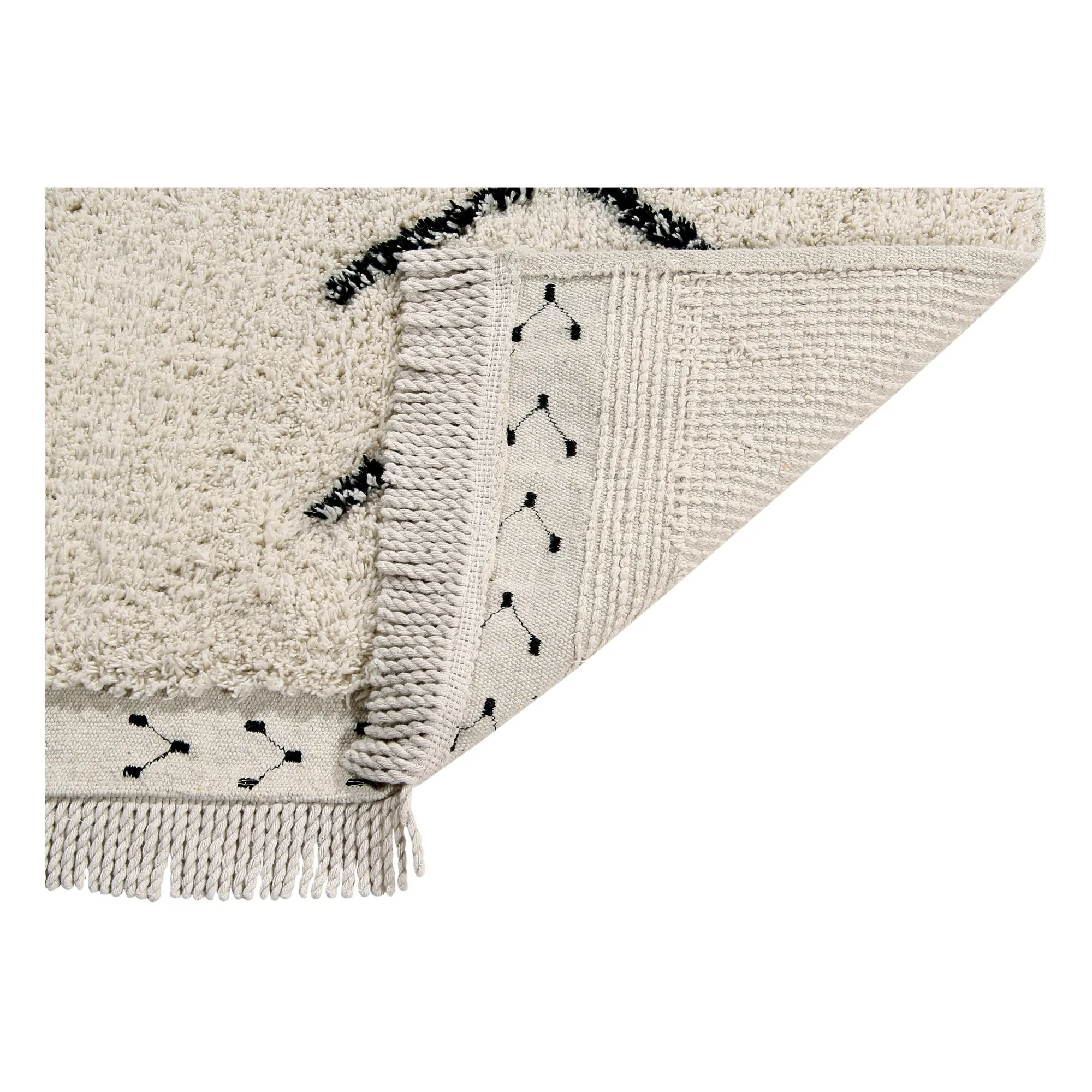 Tapis Bereber Rhombs | Beige- Image produit n°5