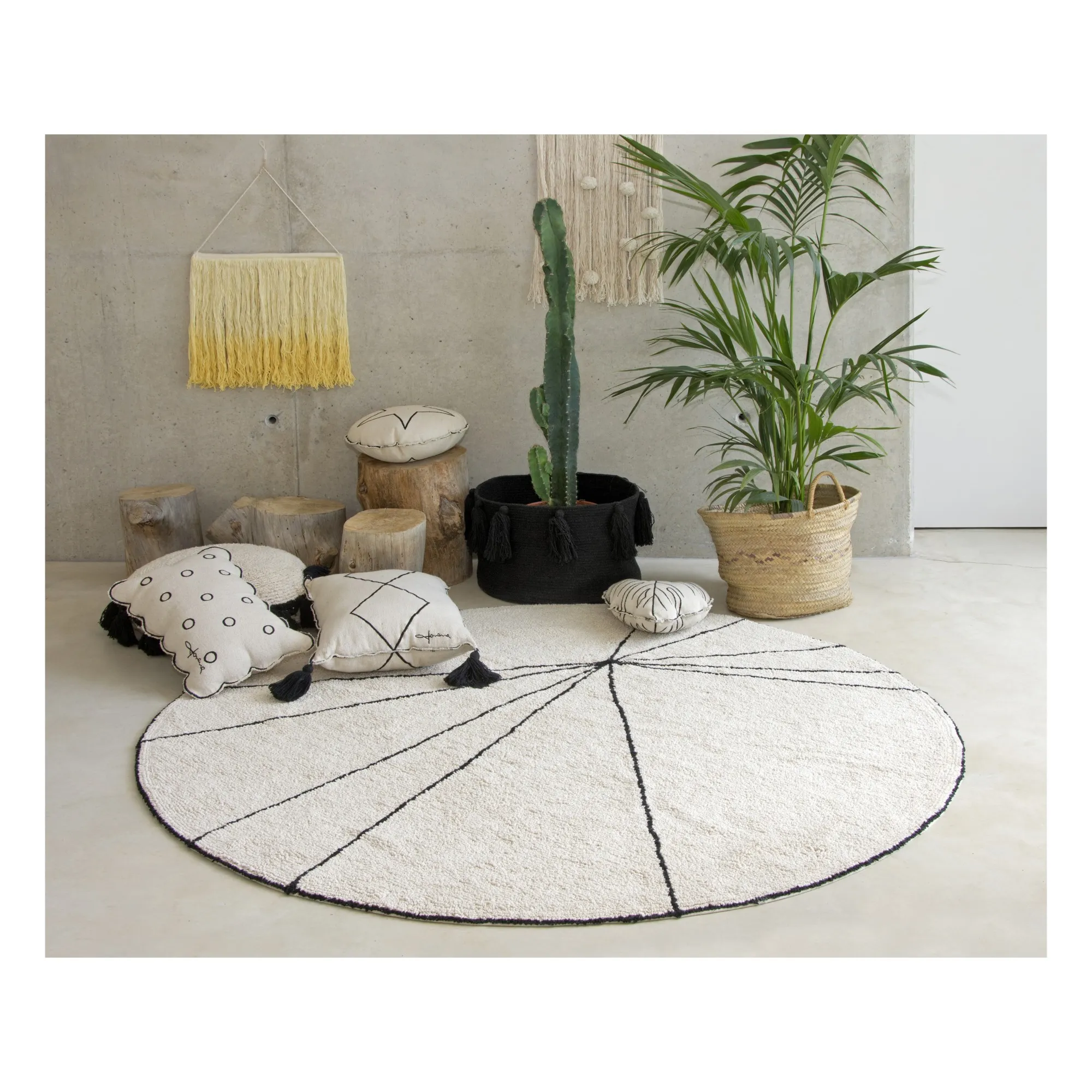 Tapis Trace | Beige- Image produit n°1