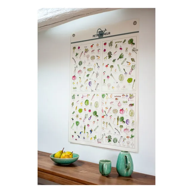 Poster frutta e verdura 70x90 cm