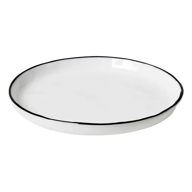 Salt Porcelaine Plate 