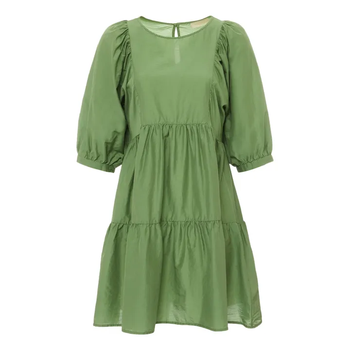 Congo dress | Green water- Product image n°0