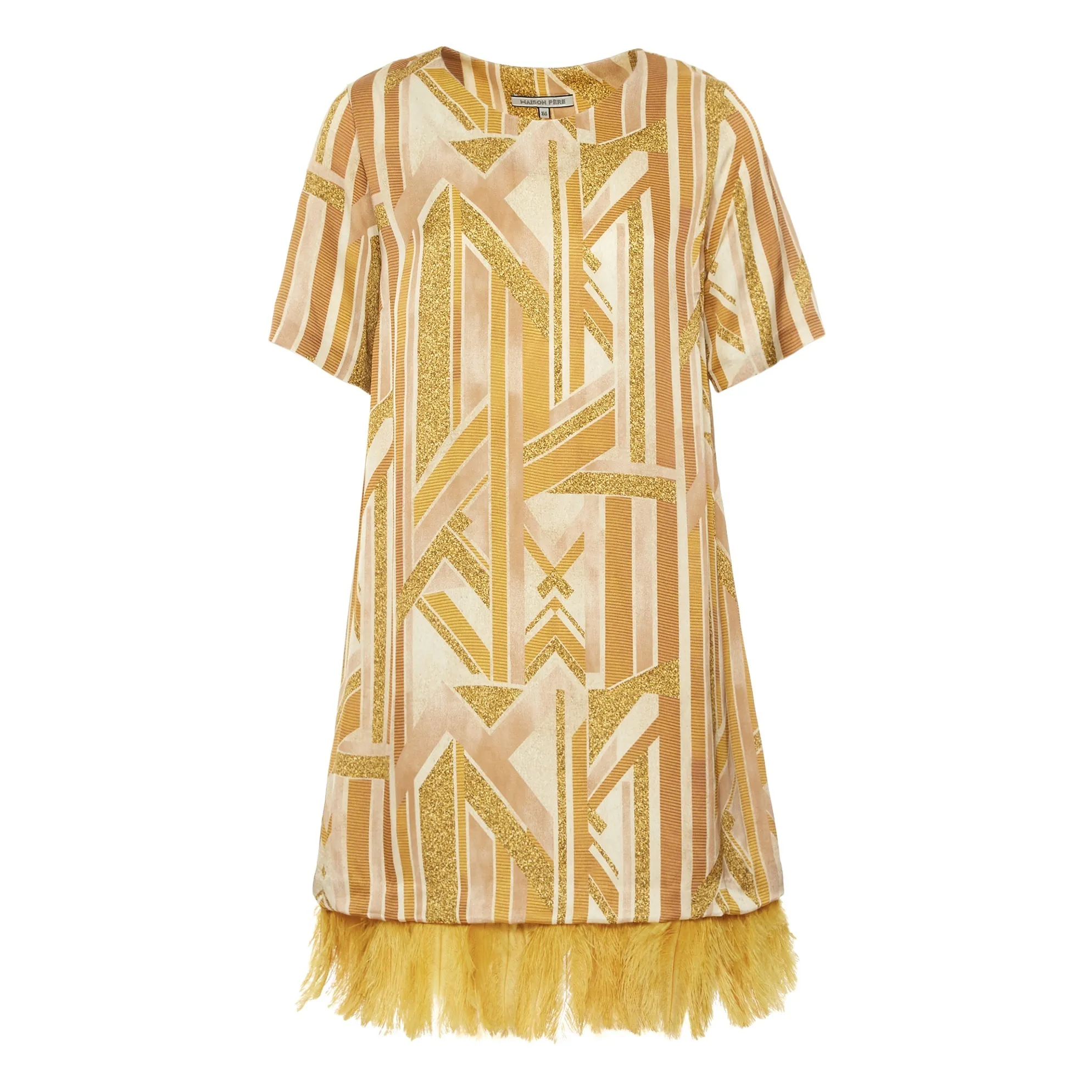 Maison Pre - Art Deco dress - Gold | Smallable