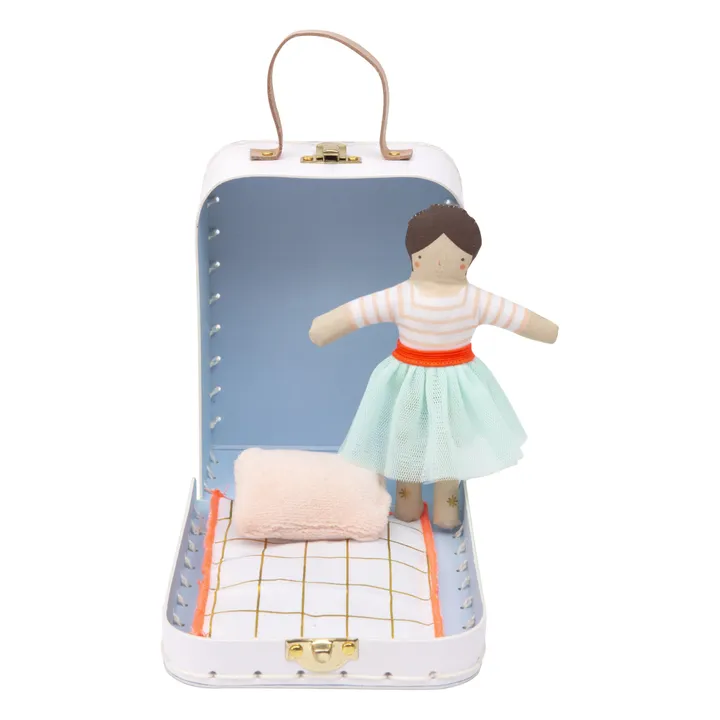 Koffer mit Puppe Lila- Produktbild Nr. 0