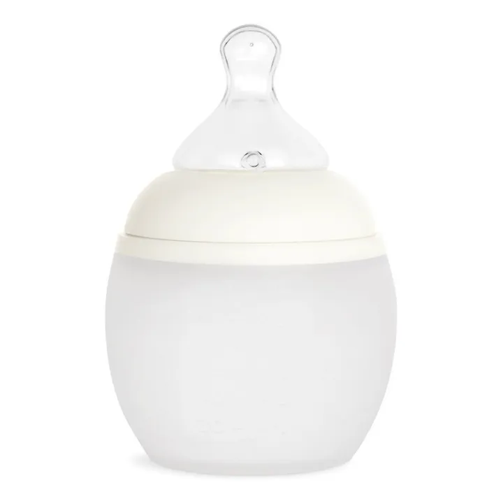 Biberon en silicone médical et tétine physiologique- Image produit n°0