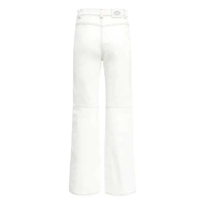 Wide-leg jeans | White- Product image n°1