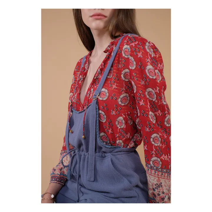 Camicia Papaya - Collezione Donna -  | Rosso- Immagine del prodotto n°4