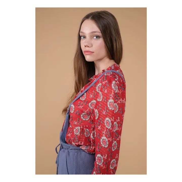 Camicia Papaya - Collezione Donna -  | Rosso- Immagine del prodotto n°3