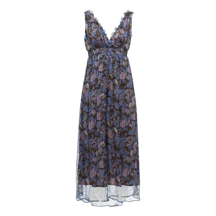 Vestido Plumeria - Colección Mujer  | Azul- Imagen del producto n°0