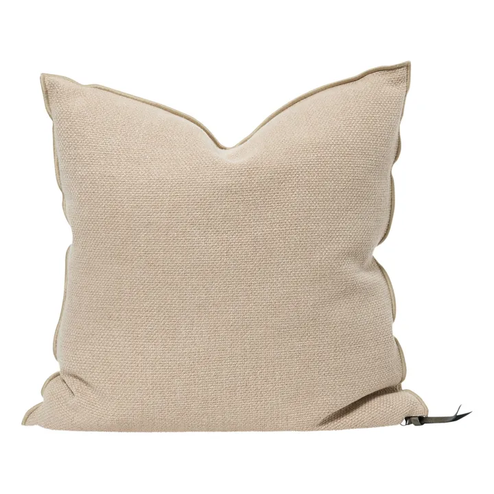 Cojín Vice Versa de tela Formentera | Nude- Imagen del producto n°0