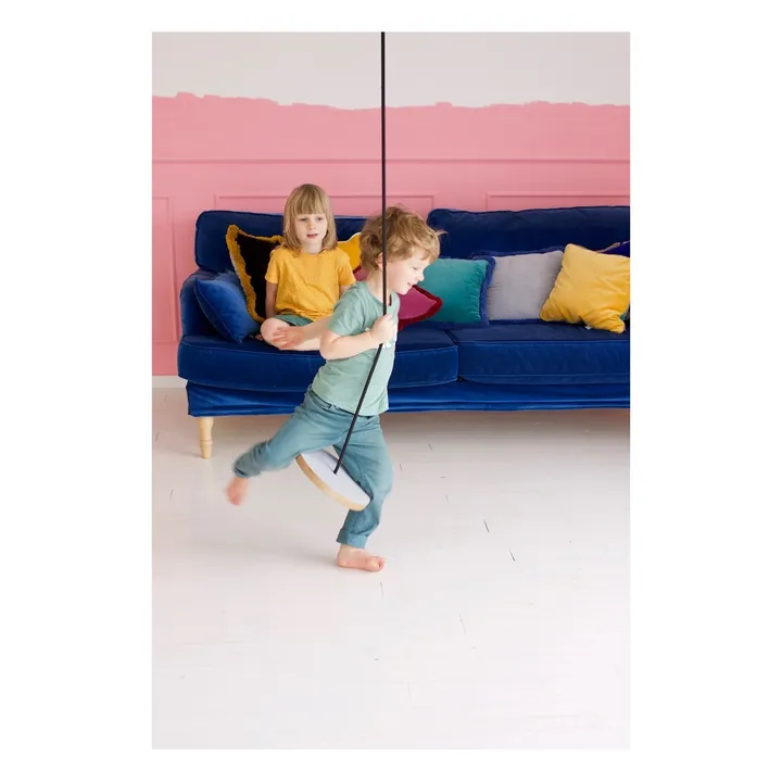 Round swing in birch- Product image n°1