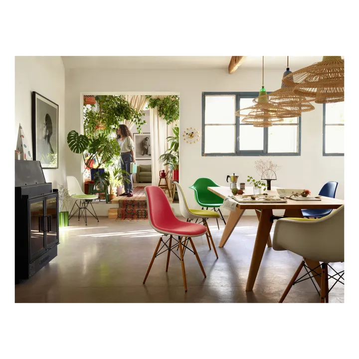 Table EM - piètement Écru - Jean Prouvé | Chêne- Image produit n°1