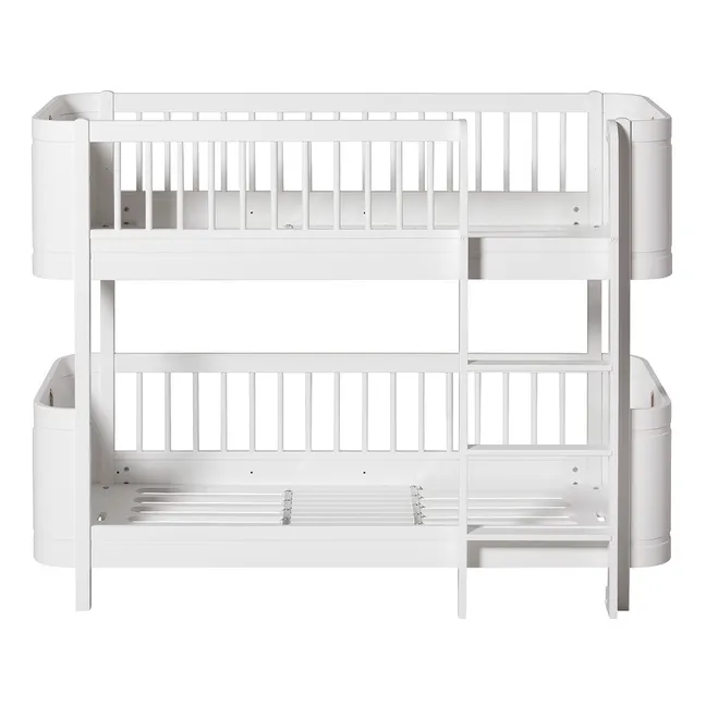 Mini+ Low Bunk Bed | White